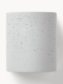 Aplique LED de hormigón para exterior Kyra