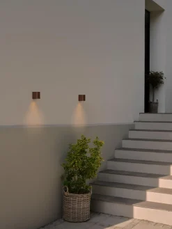 Aplique pequeño regulable para exterior Dion