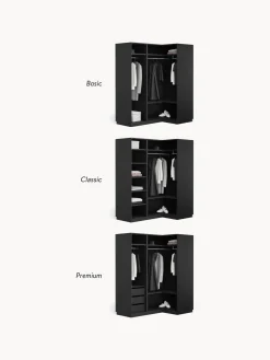 Armario esquinero modular Simone, 2 puertas (115 cm)