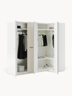 Armario esquinero modular Charlotte, 4 puertas (215 cm), diferentes variantes