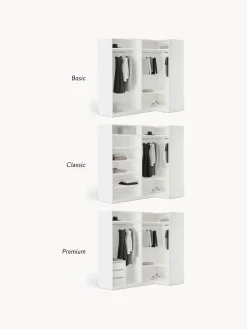 Armario esquinero modular Charlotte, 4 puertas (215 cm), diferentes variantes