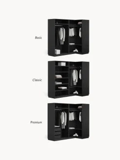 Armario esquinero modular Leon, 4 puertas (215 cm), diferentes variantes