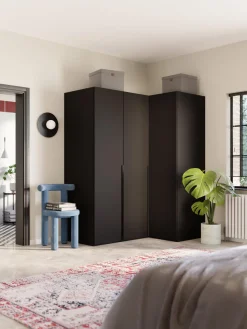 Armario esquinero modular Leon, 3 puertas (165 cm), diferentes variantes