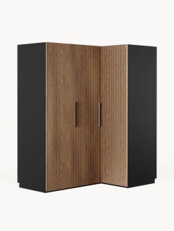 Armario esquinero modular Simone, 3 puertas (165 cm), variantes diferentes