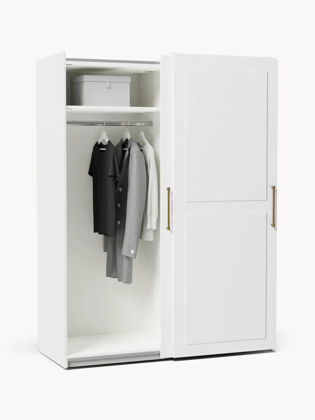 Armario modular Charlotte, 2 puertas correderas (150 cm), diferentes variantes