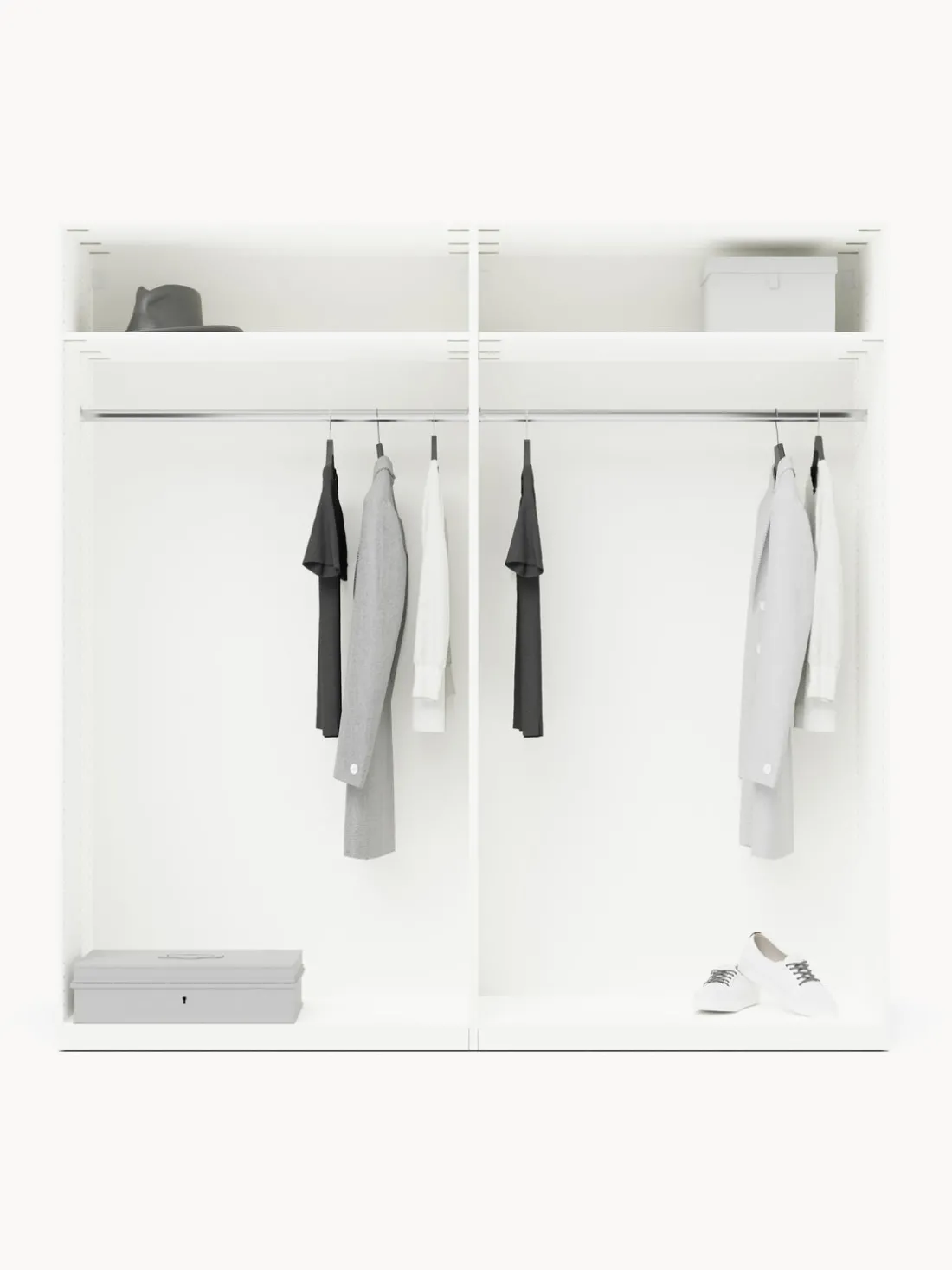 Armario modular Charlotte, An 200 cm, variantes diferentes