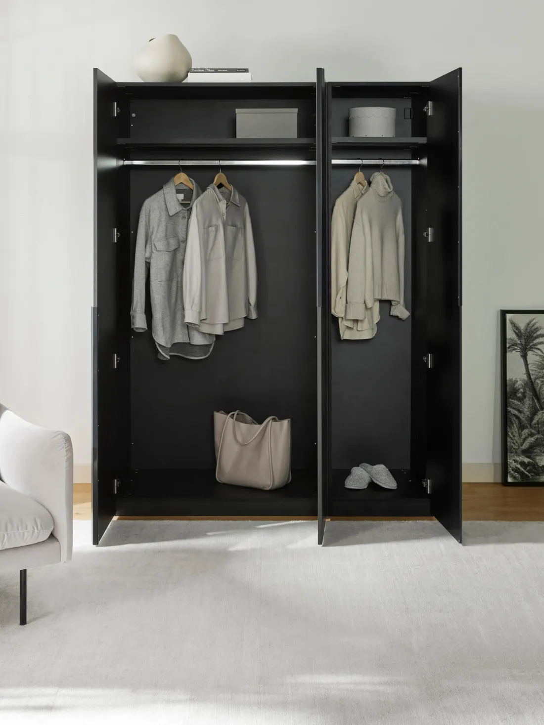 Armario modular Leon, An 150 cm, variantes diferentes