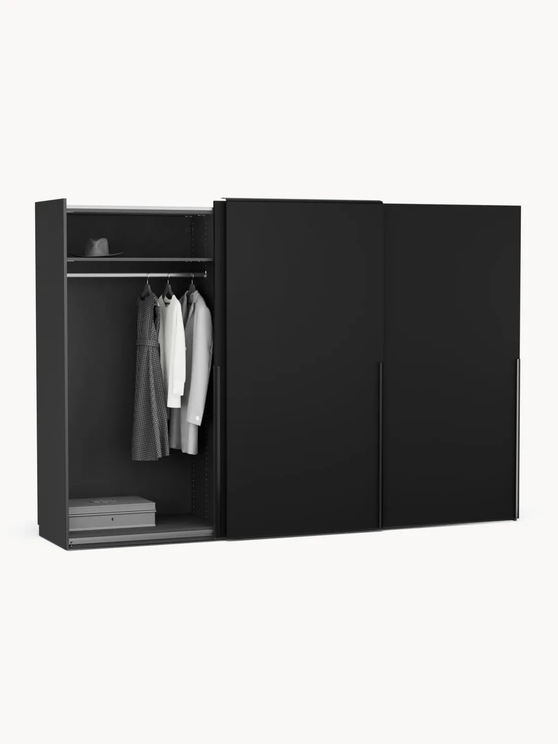 Armario modular Leon, 3 puertas correderas (300 cm), diferentes variantes