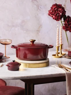 Asador ovalado de hierro fundido Signature Collection