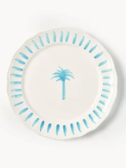 Bajoplato pintado a mano The Palms