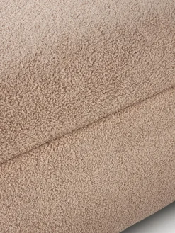 Banco de borreguillo con espacio de almacenamiento Benji