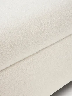 Banco de borreguillo con espacio de almacenamiento Benji