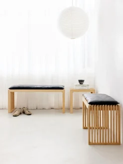 Banco de madera de bambú Rib