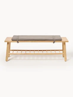 Banco de madera de caucho Linde