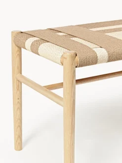 Banco de madera de fresno Mani