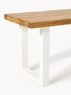 Banco de madera de roble Oliver, tamaños diferentes