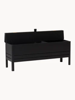 Banco de madera de roble con espacio de almacenaje A Line