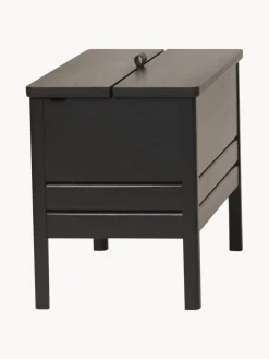 Banco de madera de roble con espacio de almacenaje A Line