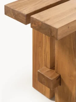 Banco de madera de teca Hugo, tamaños diferentes