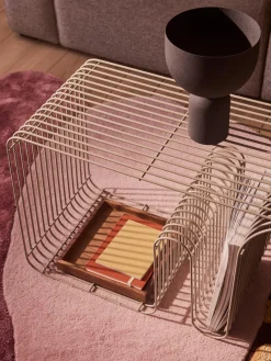 Banco de metal Curva