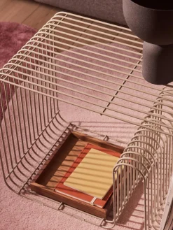 Banco de metal Curva