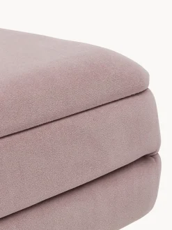 Banco de terciopelo con espacio de almacenamiento Pavlina