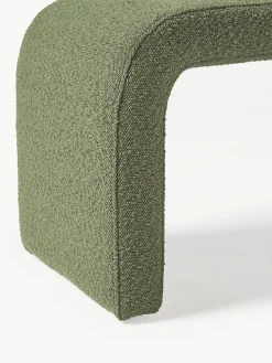 Banco en tejido bouclé Penelope