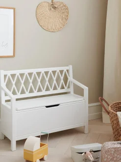 Banco infantil con espacio de almacenamiento Harlequin