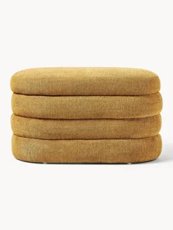 Banco pequeño tapizado con espacio de almacenamiento Alto