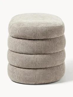 Banco pequeño tapizado con espacio de almacenamiento Alto