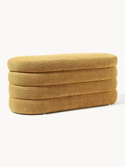 Banco tapizado con espacio de almacenamiento Alto