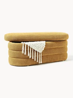 Banco tapizado con espacio de almacenamiento Alto