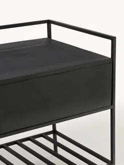 Banco zapatero con espacio de almacenamiento Abelone