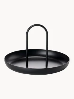 Bandeja de servir Singles Black con asa