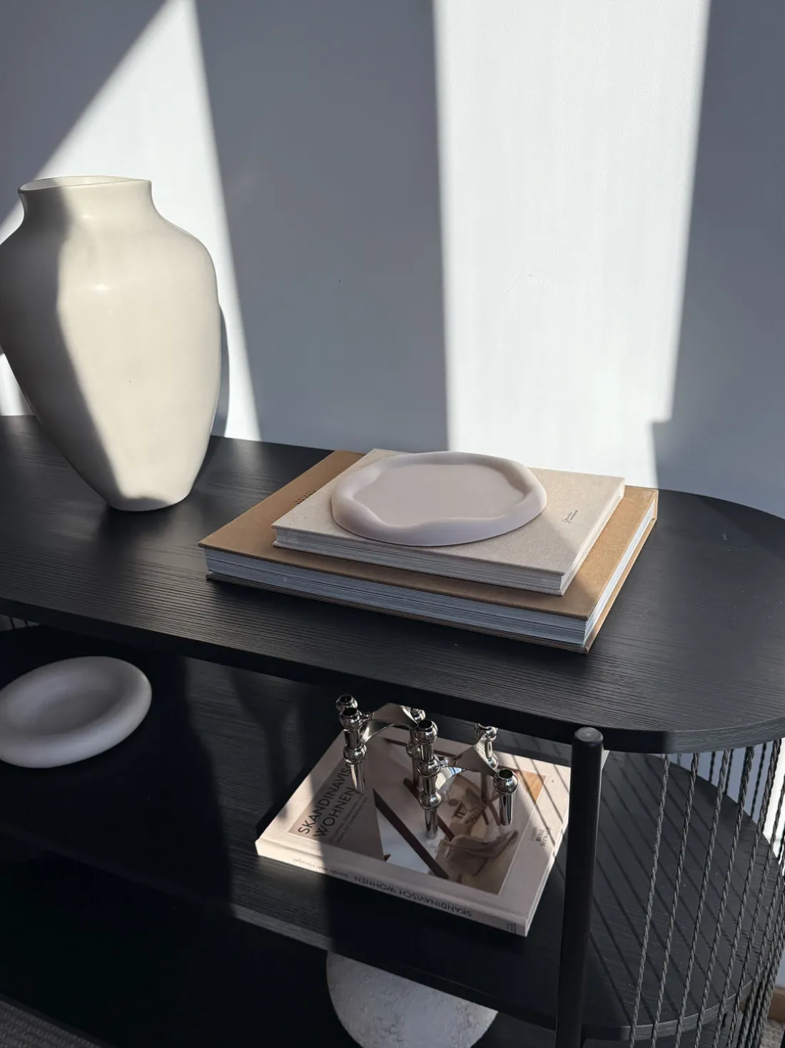 Bandeja decorativa artesanal Cloud