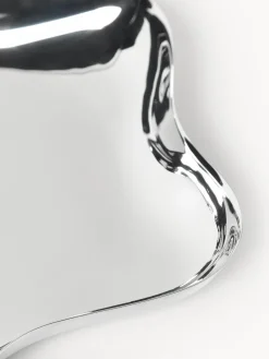 Bandeja decorativa de acero inoxidable Vine