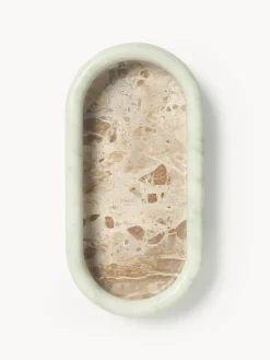 Bandeja decorativa de mármol Maba