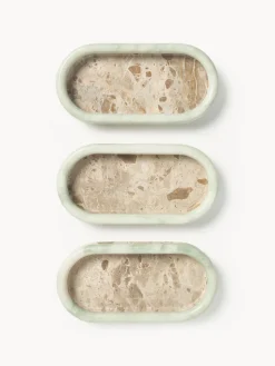 Bandeja decorativa de mármol Maba