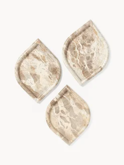 Bandeja decorativa de mármol Maba