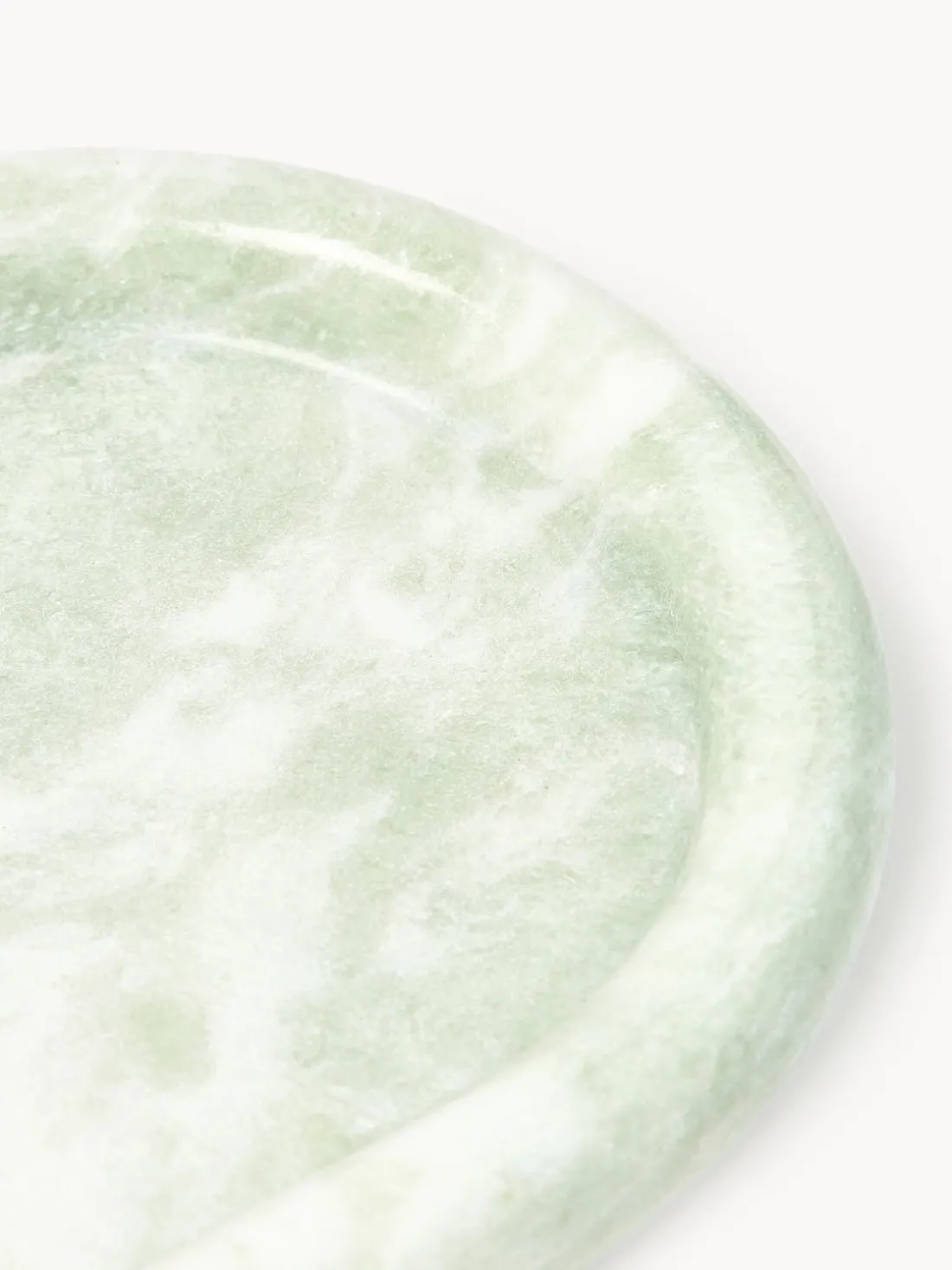 Bandeja decorativa de mármol Maba