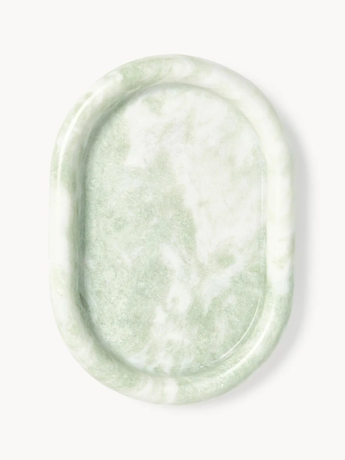 Bandeja decorativa de mármol Maba