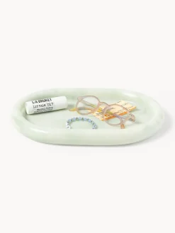 Bandeja decorativa de mármol Maba