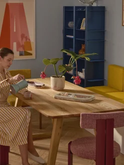 Bandeja decorativa de mármol Maba