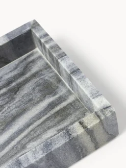 Bandeja decorativa pequeña de mármol Venice