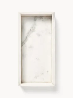 Bandeja decorativa pequeña de mármol Venice