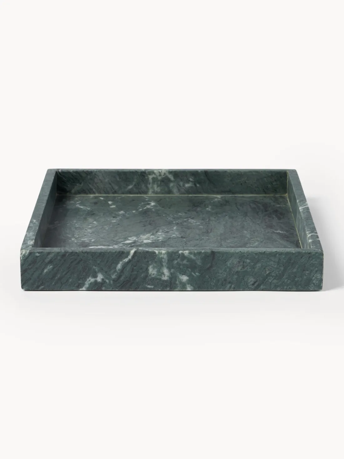 Bandeja decorativa pequeña de mármol Venice