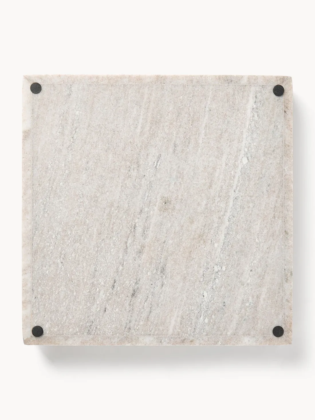 Bandeja decorativa pequeña de mármol Venice