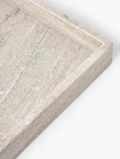 Bandeja decorativa pequeña de mármol Venice