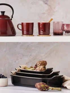 Bandeja rectangular de gres Tradition