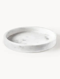 Bandeja redonda decorativa de mármol Venice